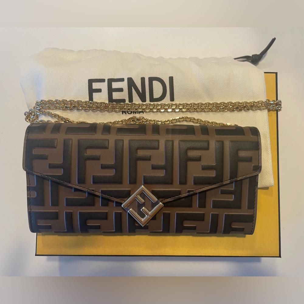 Fendi FF Chain Wallet